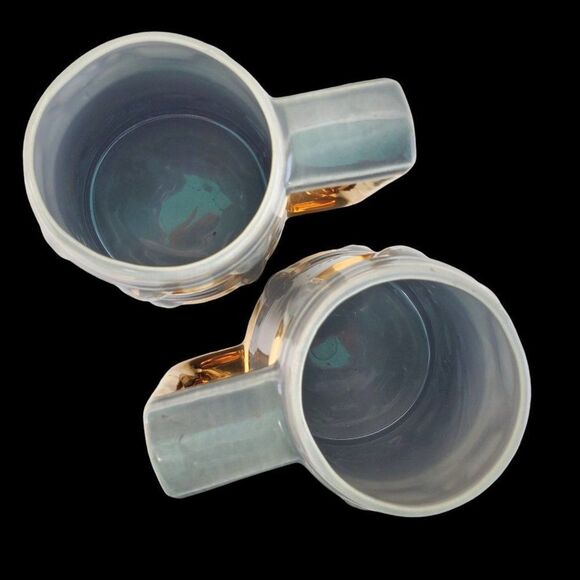 San Clemente Roday California Pottery 60s Vintage Bar Beer Pitcher Mugs Zodiac - Picture 6 of 16